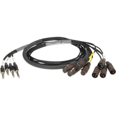 Klotz CYA4-02 4-channel insert audio adapter 2 metres Klotz CYA4-02 4-channel insert audio adapter 2 metres