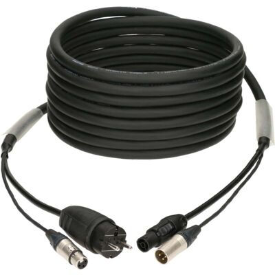Klotz H1C33NU030 audio & power 3G2.5 hybrid cable XLR 3p + Schuko powerCON TRUE1 30m Klotz H1C33NU030 audio & power 3G2.5 hybrid cable XLR 3p + Schuko powerCON TRUE1 30m