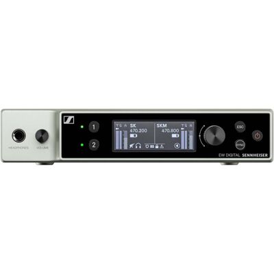 Sennheiser EW-DX EM 2 S2-10 2-Channel Receiver (614.2 - 693.8 MHz) Sennheiser EW-DX EM 2 S2-10 2-Channel Receiver (614.2 - 693.8 MHz)