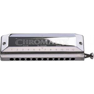 Suzuki Chromatix S-SCX-48-D D Chromatic Harmonica Suzuki Chromatix S-SCX-48-D D Chromatic Harmonica