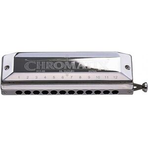 Suzuki Chromatix S-SCX-48-C C Chromatic Harmonica Suzuki Chromatix S-SCX-48-C C Chromatic Harmonica