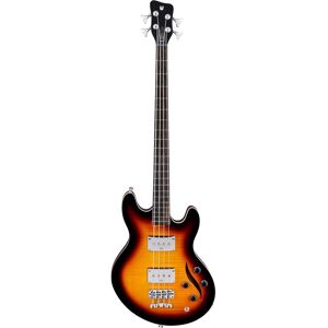 Warwick RockBass Artist Line SklarBass I Vintage Sunburst Transparent High Polish Semi-Acoustic Bass Guitar Warwick RockBass Artist Line SklarBass I Vintage Sunburst Transparent High Polish Semi-Acoustic Bass Guitar