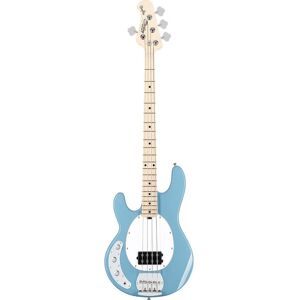 Sterling by Music Man StingRay Ray4 LH Chopper Blue Left-Handed Electric Bass Guitar Sterling by Music Man StingRay Ray4 LH Chopper Blue Left-Handed Electric Bass Guitar