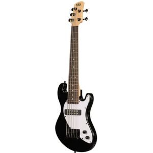 Kala Solid Body 5-String Fretted U-Bass Jet Black with Gig Bag Kala Solid Body 5-String Fretted U-Bass Jet Black with Gig Bag