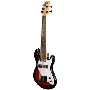Kala Solid Body 5-String Fretted U-Bass Tobacco Burst with Gig Bag Kala Solid Body 5-String Fretted U-Bass Tobacco Burst with Gig Bag