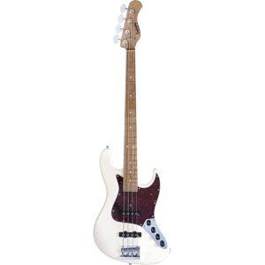 Sadowsky MetroExpress Vintage J/J Bass Roasted Maple Solid Olympic White High Polish Electric Bass Guitar Sadowsky MetroExpress Vintage J/J Bass Roasted Maple Solid Olympic White High Polish Electric Bass Guitar