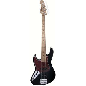 Sadowsky MetroExpress Vintage J/J Bass Roasted Maple Solid Black High Polish Left-Handed Bass Guitar Sadowsky MetroExpress Vintage J/J Bass Roasted Maple Solid Black High Polish Left-Handed Bass Guitar