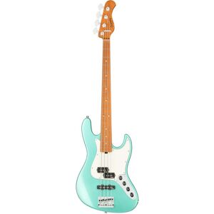 Sadowsky MetroExpress Hybrid P/J Bass Roasted Maple Solid Sage Green Metallic High Polish electric bass guitar with gig bag Sadowsky MetroExpress Hybrid P/J Bass Roasted Maple Solid Sage Green Metallic High Polish electric bass guitar with gig bag