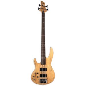 ESP LTD B-204SM LH Spalted Maple Natural Satin left-handed bass guitar ESP LTD B-204SM LH Spalted Maple Natural Satin left-handed bass guitar