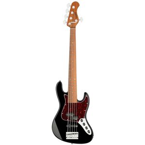 Sadowsky MetroExpress Hybrid P/J Bass Morado Solid Black High Polish 5-string electric bass guitar Sadowsky MetroExpress Hybrid P/J Bass Morado Solid Black High Polish 5-string electric bass guitar