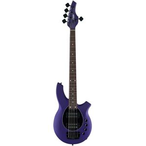 Sterling by Music Man Bongo 5 Firemist Purple Satin 5-string electric bass guitar Sterling by Music Man Bongo 5 Firemist Purple Satin 5-string electric bass guitar