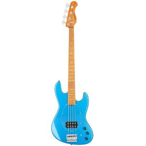 Sadowsky MetroExpress Vintage M Bass Roasted Maple Solid Ocean Blue Metallic High Polish electric bass guitar with gig bag Sadowsky MetroExpress Vintage M Bass Roasted Maple Solid Ocean Blue Metallic High Polish electric bass guitar with gig bag