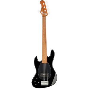 Sadowsky MetroExpress Vintage M Bass Roasted Maple Solid Black High Polish left-handed 5-string bass guitar with gig bag Sadowsky MetroExpress Vintage M Bass Roasted Maple Solid Black High Polish left-handed 5-string bass guitar with gig bag