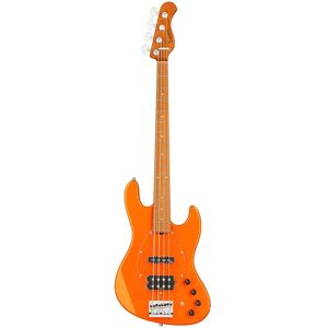 Sadowsky MetroExpress Vintage M/J Bass Roasted Maple Solid Candy Apple Orange Metallic High Polish bass guitar with gig bag Sadowsky MetroExpress Vintage M/J Bass Roasted Maple Solid Candy Apple Orange Metallic High Polish bass guitar with gig bag