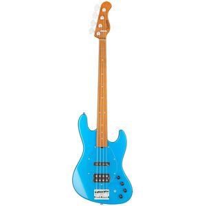 Sadowsky MetroExpress Vintage M/J Bass Roasted Maple Solid Ocean Blue Metallic High Polish electric bass guitar with gig bag Sadowsky MetroExpress Vintage M/J Bass Roasted Maple Solid Ocean Blue Metallic High Polish electric bass guitar with gig bag