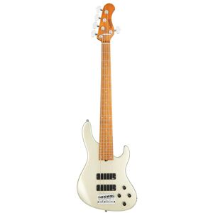 Sadowsky MetroExpress 24-5 Modern Roasted Maple Solid Champagne Metallic High Polish 5-string bass guitar with gig bag Sadowsky MetroExpress 24-5 Modern Roasted Maple Solid Champagne Metallic High Polish 5-string bass guitar with gig bag