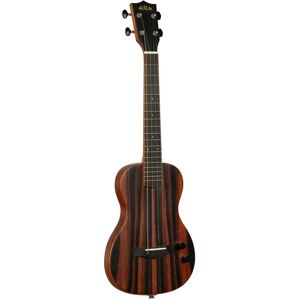 Kala Solid Body Electric Striped Ebony Tenor electric ukulele with gig bag Kala Solid Body Electric Striped Ebony Tenor electric ukulele with gig bag