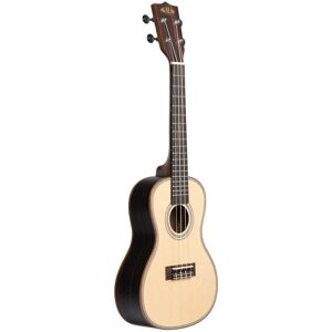 Kala Solid Spruce Top Striped Ebony Concert ukulele with gig bag Kala Solid Spruce Top Striped Ebony Concert ukulele with gig bag