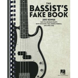 Hal Leonard The Bassist's Fake Book Songbook for bass players Hal Leonard The Bassist's Fake Book Songbook for bass players