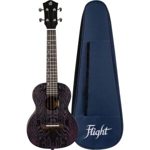 Flight Supernatural Series DUC 400 Ash Purple concert ukulele with gig bag Flight Supernatural Series DUC 400 Ash Purple concert ukulele with gig bag