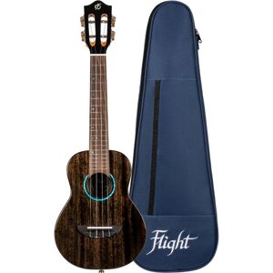 Flight Iris Tinta Concert Transparant Black concert ukulele with gig bag, black Flight Iris Tinta Concert Transparant Black concert ukulele with gig bag, black