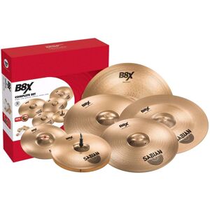 Sabian B8X Complete Set 6-piece cymbal set Sabian B8X Complete Set 6-piece cymbal set