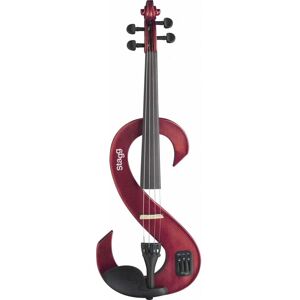 Stagg EVN 4/4 MRD electric violin metallic red with gig bag Stagg EVN 4/4 MRD electric violin metallic red with gig bag