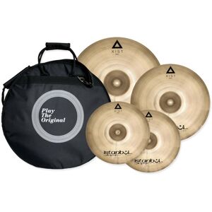 Istanbul Agop XIST Brilliant cymbal set 14, 16 and 20-inch, including soft bag Istanbul Agop XIST Brilliant cymbal set 14, 16 and 20-inch, including soft bag