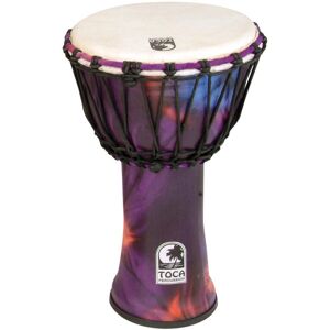 Toca SFDJ-9WP 9" Synergy Freestyle Djembe Woodstock Purple Toca SFDJ-9WP 9" Synergy Freestyle Djembe Woodstock Purple