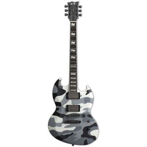 ESP E-II Viper Urban Camo with Case ESP E-II Viper Urban Camo with Case