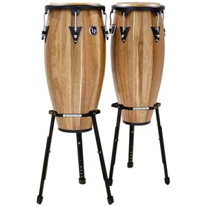 Latin Percussion LPA646B-SW Aspire Walnut 10+11 congas on 2 stands Latin Percussion LPA646B-SW Aspire Walnut 10+11 congas on 2 stands
