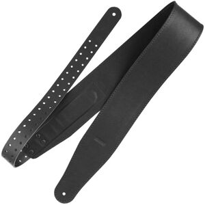 Richter 1505 Raw V Nappa Black guitar strap Richter 1505 Raw V Nappa Black guitar strap