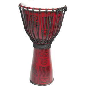 Tanga FIBD12-RD Energy plastic djembe, 12-inches, red Tanga FIBD12-RD Energy plastic djembe, 12-inches, red