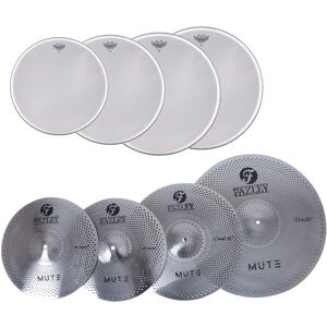 Remo Silentstroke Drum Head Pack + Fazley MUTE Cymbal Set Remo Silentstroke Drum Head Pack + Fazley MUTE Cymbal Set