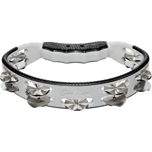 Gon Bops Silver Tambourine Trash Jingles Gon Bops Silver Tambourine Trash Jingles