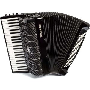 Hohner Mattia IV 120 BK Stage Accordion with Piano Keys Hohner Mattia IV 120 BK Stage Accordion with Piano Keys