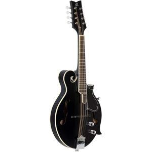 Ortega RMFE40SBK F-Style Series Mandolin Black Electro-Acoustic with Gig Bag Ortega RMFE40SBK F-Style Series Mandolin Black Electro-Acoustic with Gig Bag