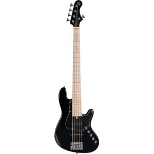 Cort Elrick NJS5 Black MN 5-String Electric Bass with Gig Bag Cort Elrick NJS5 Black MN 5-String Electric Bass with Gig Bag