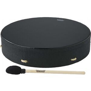 Remo E1-1316-BE Bahia Buffalo Drum Black Earth 16-inch Frame Drum with Beater Remo E1-1316-BE Bahia Buffalo Drum Black Earth 16-inch Frame Drum with Beater
