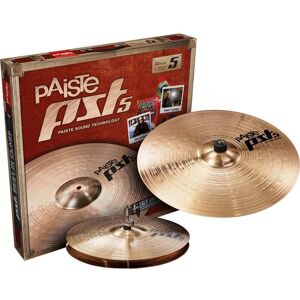 Paiste PST5 Essential cymbal set 2014 Paiste PST5 Essential cymbal set 2014