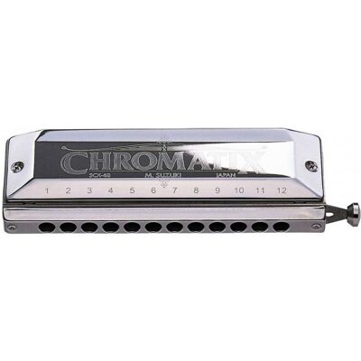 Suzuki Chromatix S-SCX-48-G G Chromatic Harmonica Suzuki Chromatix S-SCX-48-G G Chromatic Harmonica