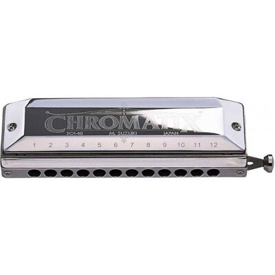Suzuki Chromatix S-SCX-48-D D Chromatic Harmonica Suzuki Chromatix S-SCX-48-D D Chromatic Harmonica