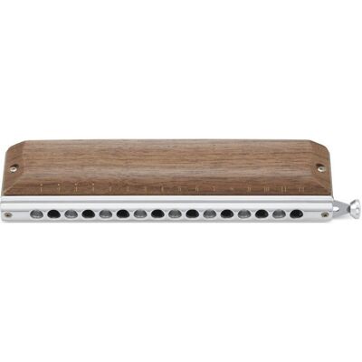 Suzuki Sirius S-S-64CW Chromatic C Harmonica with Wooden Cover Suzuki Sirius S-S-64CW Chromatic C Harmonica with Wooden Cover