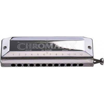 Suzuki Chromatix S-SCX-48-C C Chromatic Harmonica Suzuki Chromatix S-SCX-48-C C Chromatic Harmonica