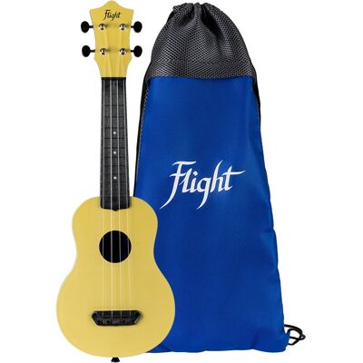 Flight Ultra Travel Series UTS-35 Sand Soprano Ukulele with Bag Flight Ultra Travel Series UTS-35 Sand Soprano Ukulele with Bag