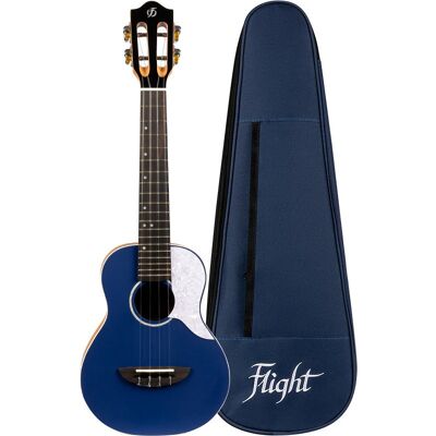 Flight Iris Concert Ukulele Dark Blue with Gig Bag Flight Iris Concert Ukulele Dark Blue with Gig Bag