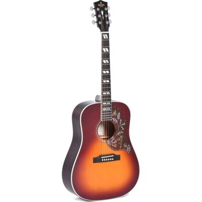 Sigma Guitars SDM-SG5 Autumn Burst Gloss Electro-Acoustic Guitar with Soft Case Sigma Guitars SDM-SG5 Autumn Burst Gloss Electro-Acoustic Guitar with Soft Case