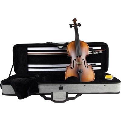 Leonardo LV-1844 4/4 Violin with Case, Bow and Rosin Leonardo LV-1844 4/4 Violin with Case, Bow and Rosin