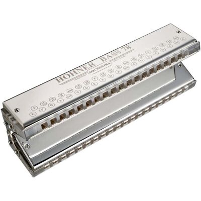 Hohner Orchester bas 78 Harmonica Hohner Orchester bas 78 Harmonica