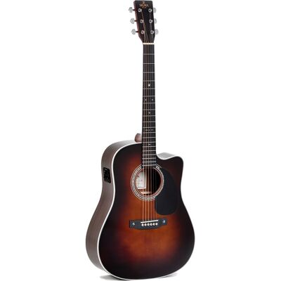 Sigma Guitars DTC-1E Sunburst Gloss Electro-Acoustic Guitar Sigma Guitars DTC-1E Sunburst Gloss Electro-Acoustic Guitar